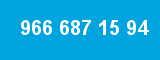 966 687 15 94 966 687 15 94